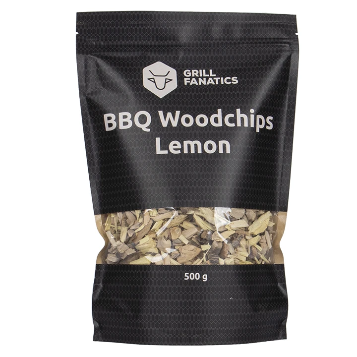 Grill Fanatics BBQ Wood Chips Lemon 500 Gram