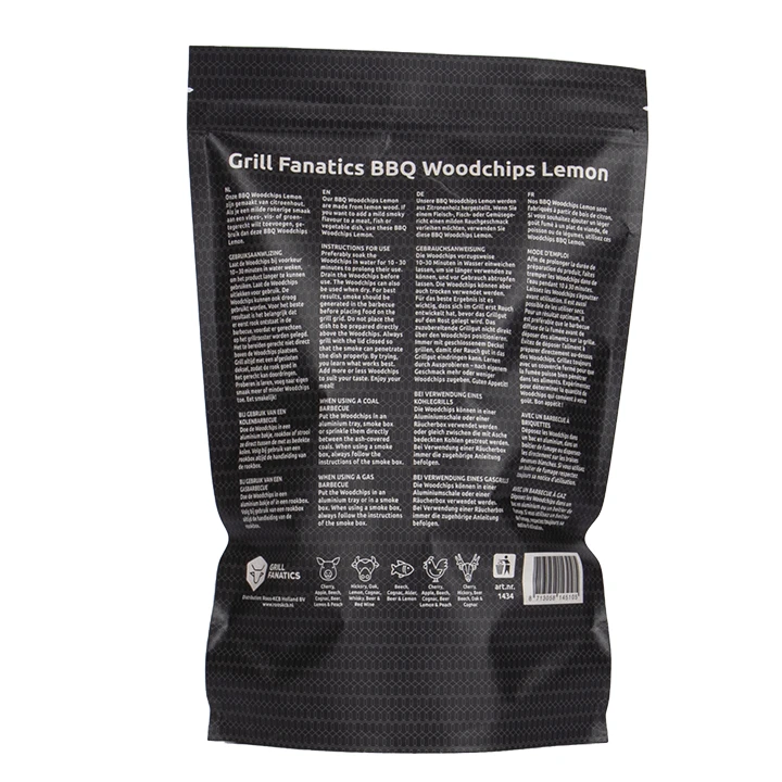 Grill Fanatics BBQ Wood Chips Lemon 500 Gram - Afbeelding 2