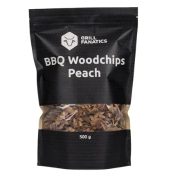 Grill Fanatics BBQ Wood Chips Peach 500 Gram