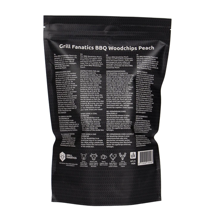 Grill Fanatics BBQ Wood Chips Peach 500 Gram - Afbeelding 2