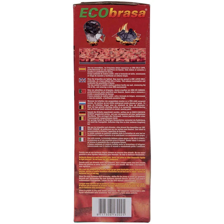 Ecobrasa Kokosbriketten Cubes 10 Kg - Afbeelding 3