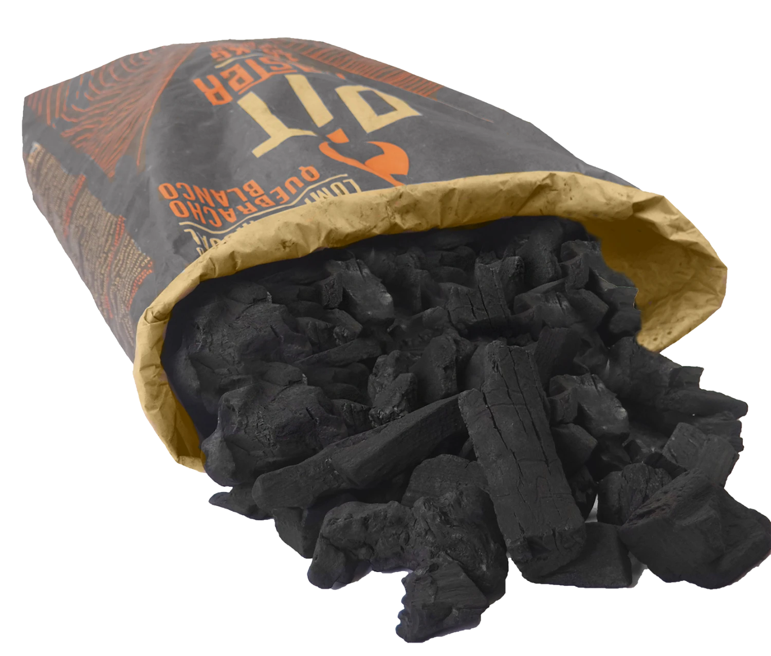 Pitmaster Lump Charcoal Quebracho Blanco 15 Kg - Afbeelding 2