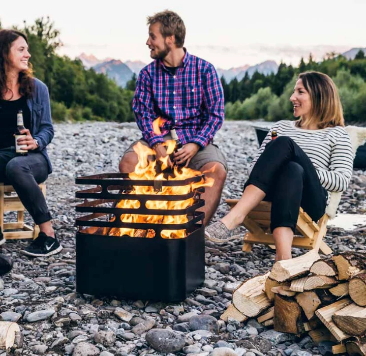 Höfats Cube Vuurkorf Zwart - Afbeelding 8