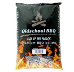 Oldschool BBQ Hickory Walnoot Pellets 9 Kg