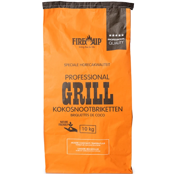 Fire-Up Professional Kokosbriketten Pillow Shape 10 Kg