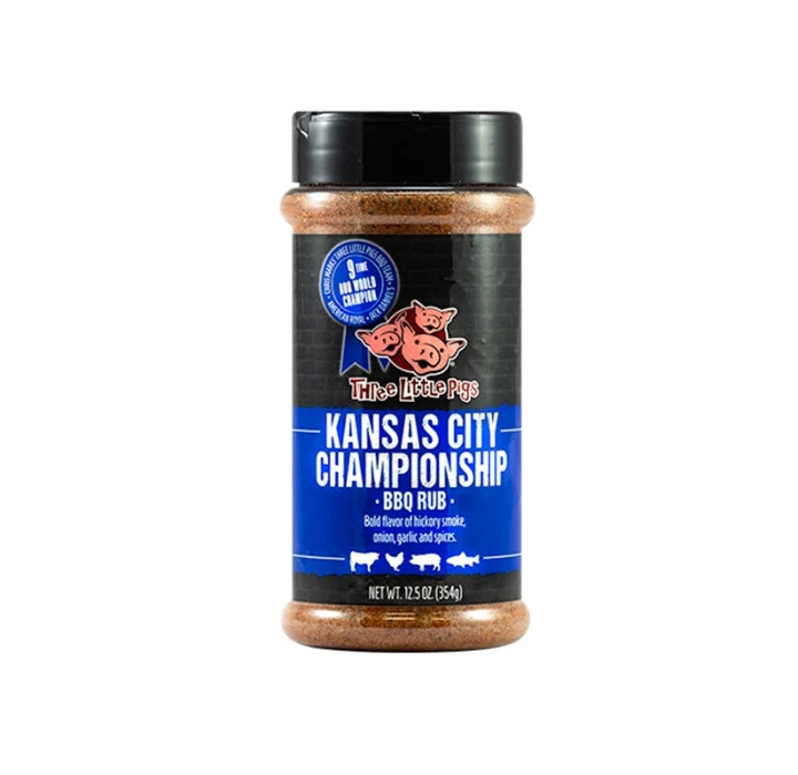 Three Little Pigs KC Championship BBQ Rub 6.5oz 1 Three Little Pigs KC Championship BBQ Rub 6.5oz