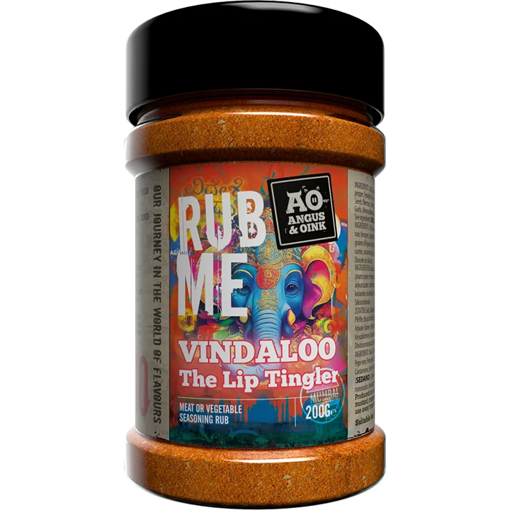 Angus&Oink (Rub Me) Vindaloo Seasoning 200 Gram