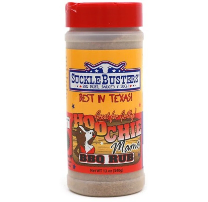 SuckleBusters Hoochie Mama BBQ Rubs 12oz 1 SuckleBusters Hoochie Mama BBQ Rubs 12oz