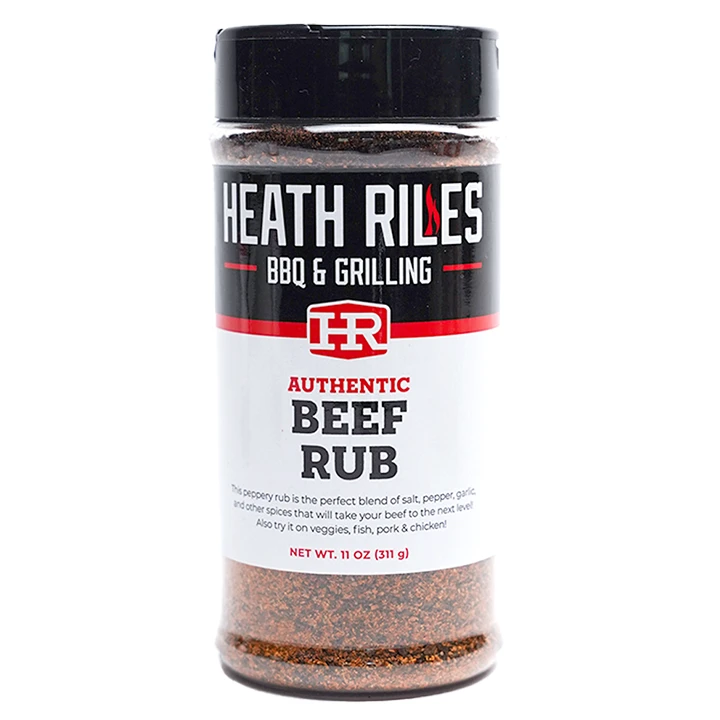 Heath Riles BBQ Beef Rub & Seasoning 11 Oz