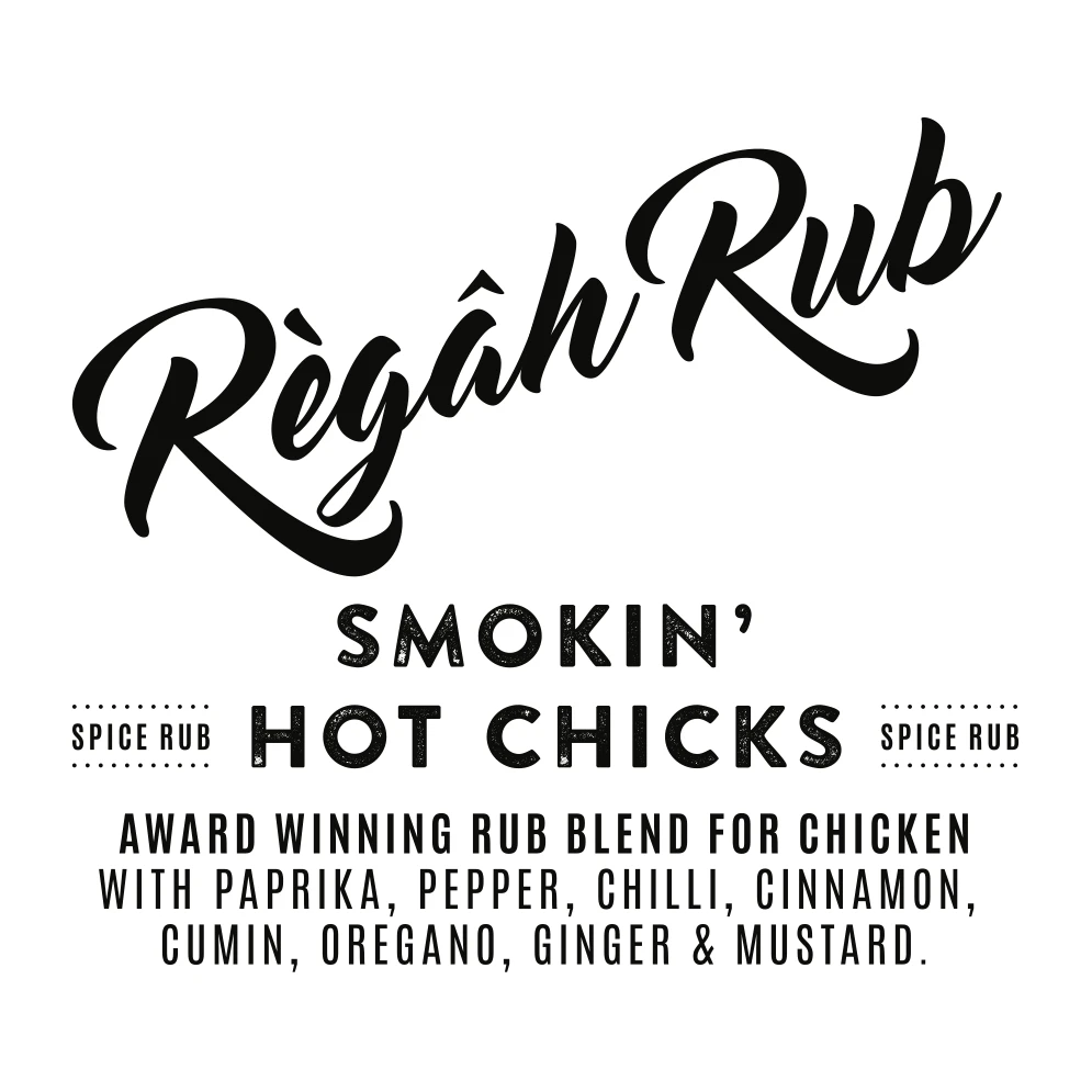 Regah Rub Award Winning Smokin' Hot Chicks 100 Gram - Afbeelding 2