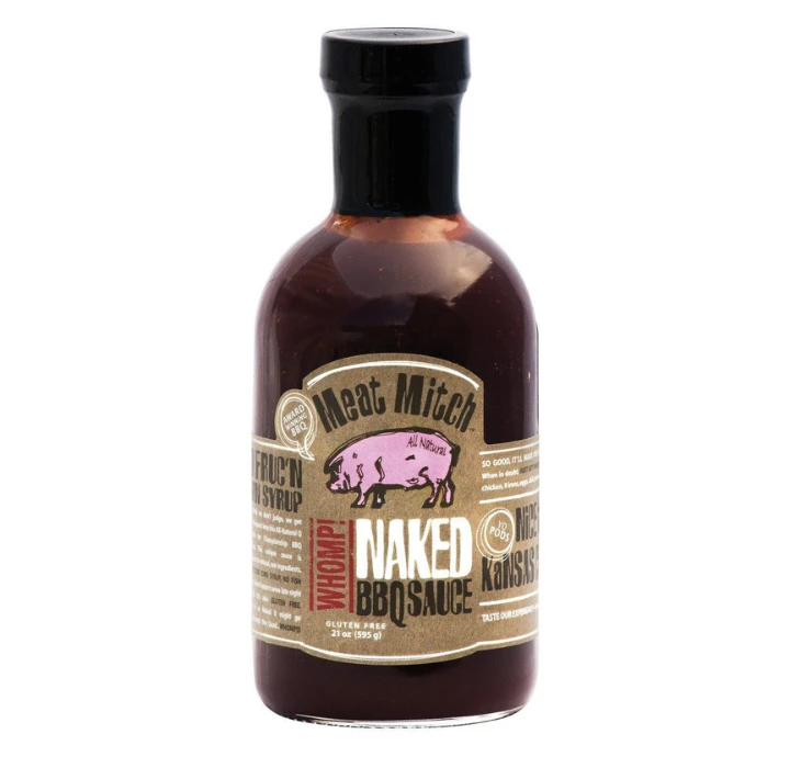 Meat Mitch WHOMP! Naked BBQ Sauce 21oz