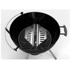 RVS Brikettenhouder Tbv Kogel BBQ's 47 & 57 Cm
