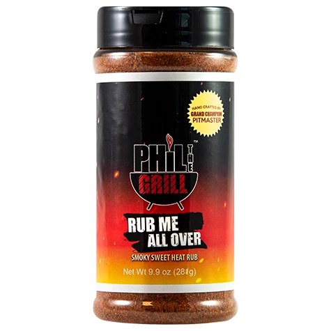 Phil The Grill Rub Me All Over 9.9 Oz