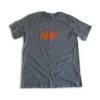 PK Grills Pig Tee Shirt In Asphalt Orange