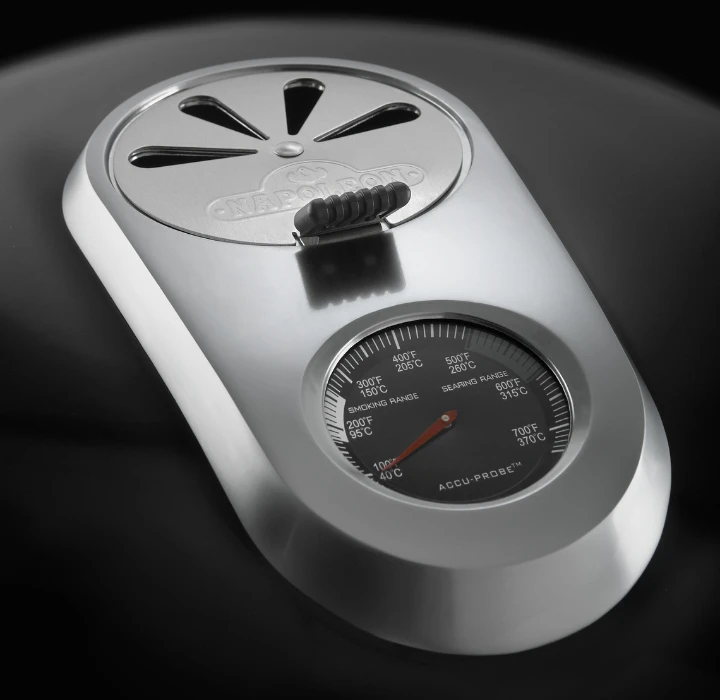 Napoleon Pro Charcoal Kettle Grill 57 Mat Zwart LIMITED EDITION - Afbeelding 8