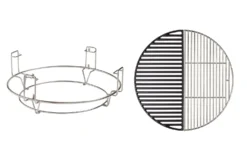 Kamado Joe Diver & Conquer Systeem / RVS/ Gietijzeren Rooster Deal