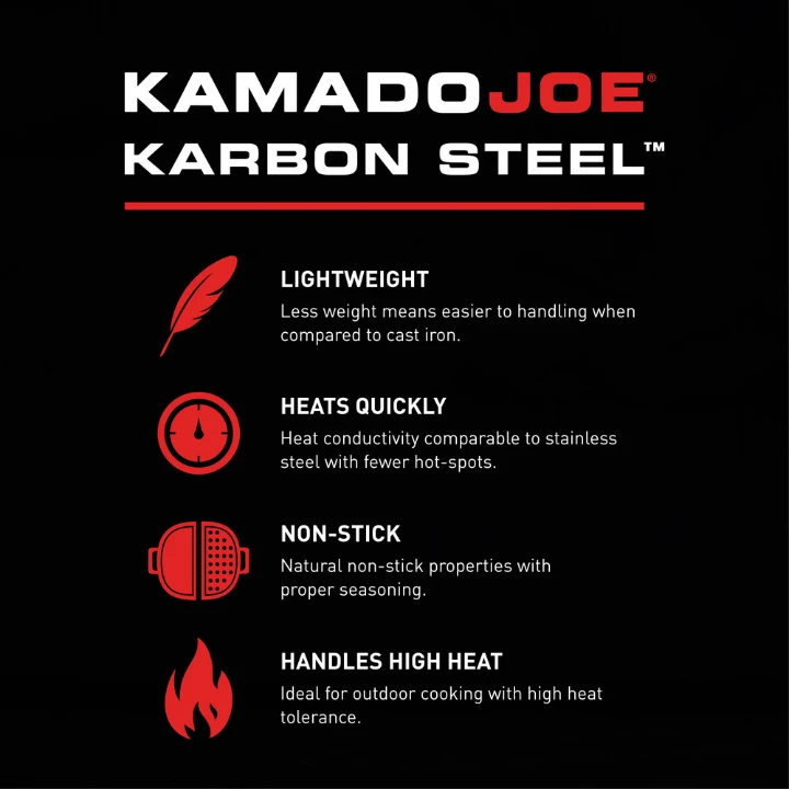 Kamado Joe Karbon Steel Wok - Afbeelding 9