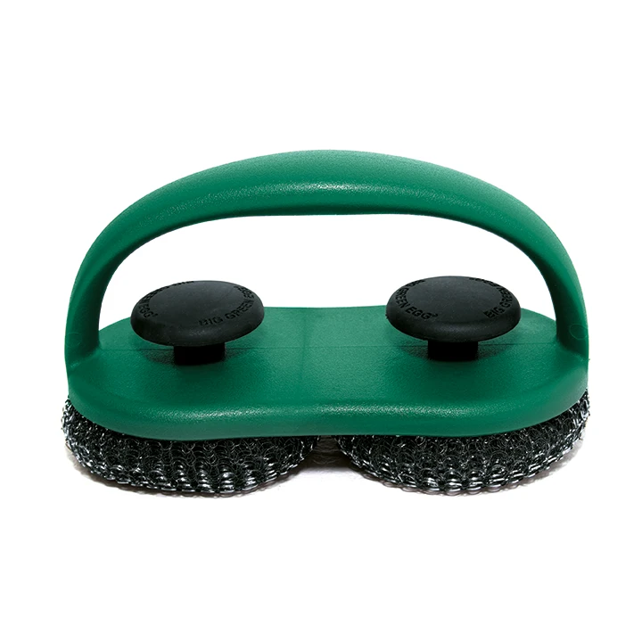 Big Green Egg Dual Brush Grid Scrubber