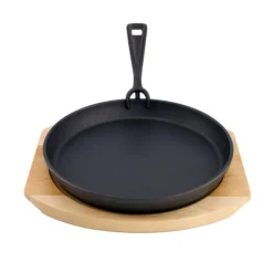 The Bastard Cast Iron Cooking Plate & Holder