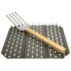 The Original Grill Grate Set Tbv The Bastard Large + GRATIS Fork/Cleaner