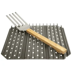 The Original Grill Grate Set Tbv The Bastard Large + GRATIS Fork/Cleaner