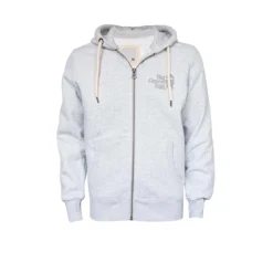 Big Green Egg Hoodie With Zipper White